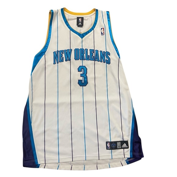 Adidas Chris Paul New Orleans Hornets NB Swingman Jersey Mens 53 Size XL - Picture 1 of 11